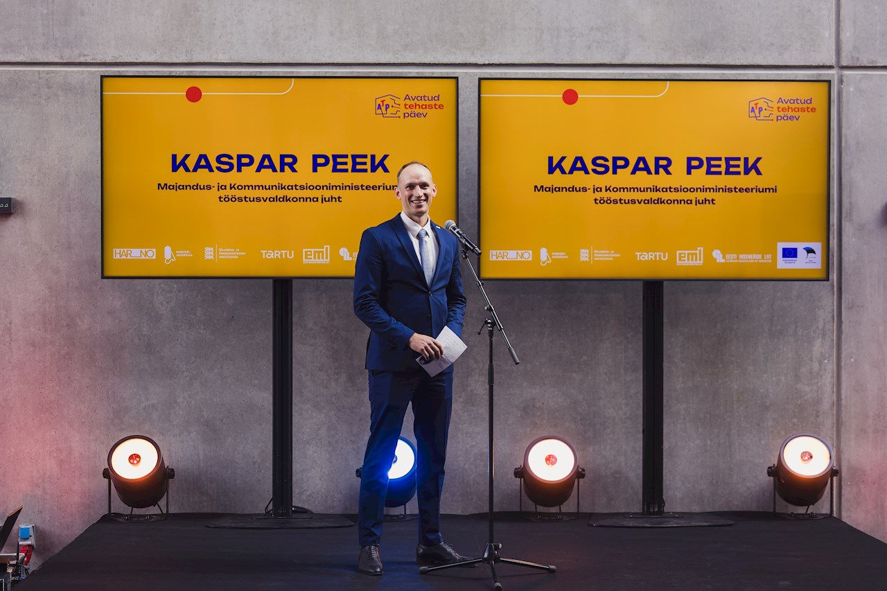 Majandus- ja Kommunikatsiooniministeeriumi tööstusvaldkonna juht Kaspar Peek