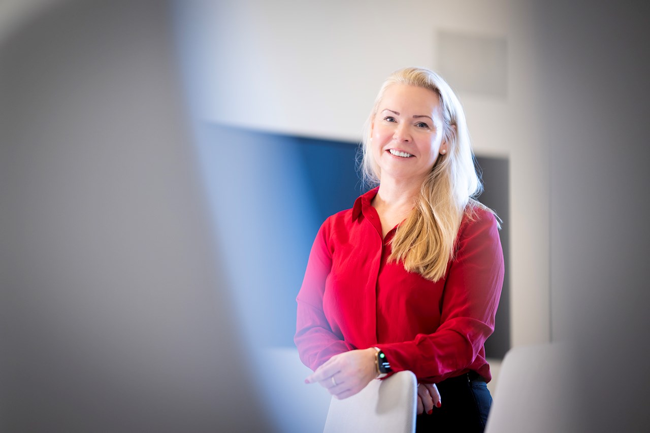 Katarina Porath, chef för ABB Distribution Solutions i Sverige och Norra Europa.