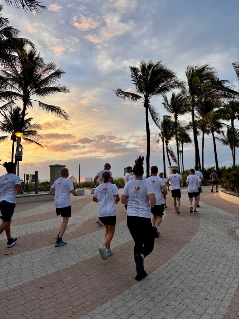 Sunrise run in connection with Seatrade