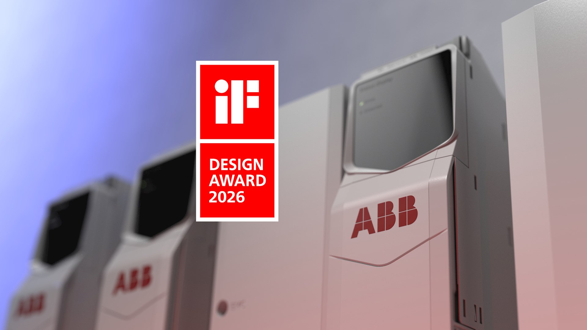 ABB wins three iF Design Awards 2026 for ACS380-E drive and ABB GoSelect 