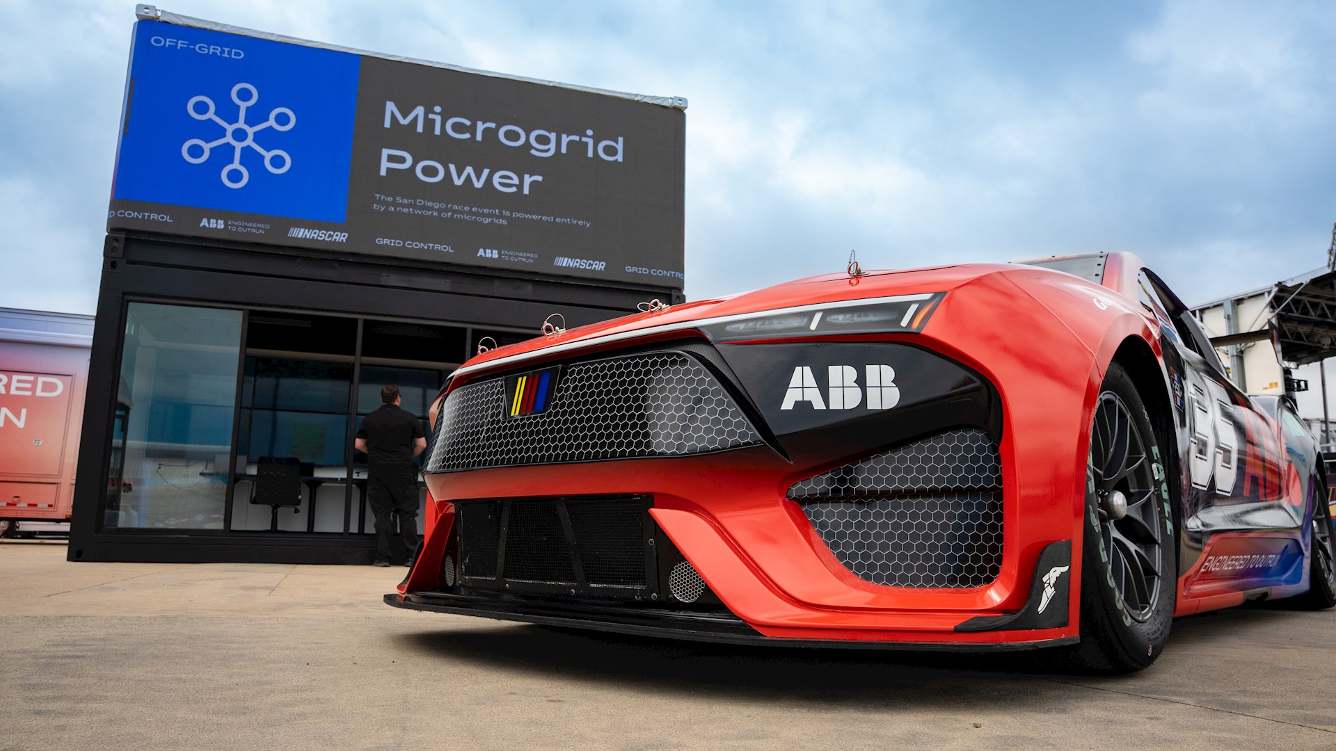 ABB NASCAR Grid Control Unveiled at San Diego Weekend