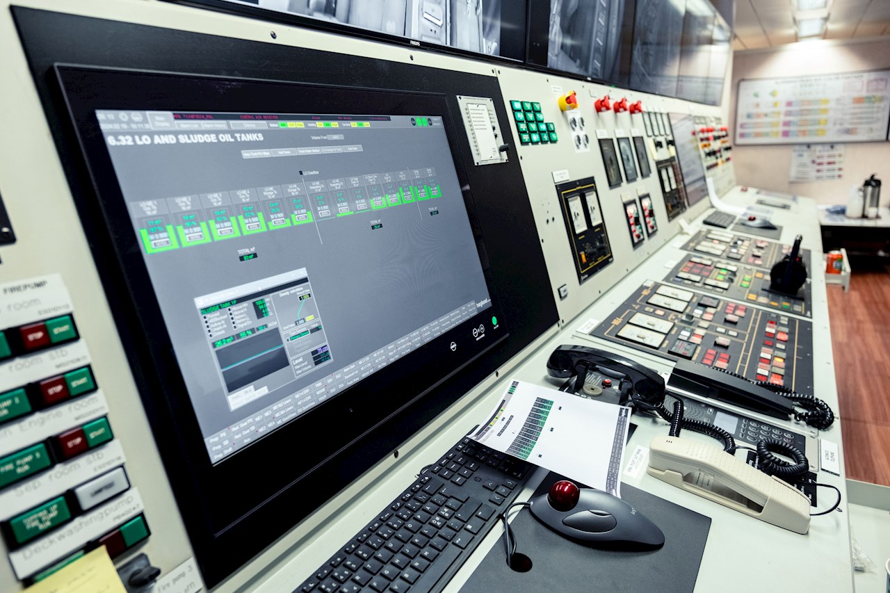 Høglund's onboard automation system. Image credit Høglund