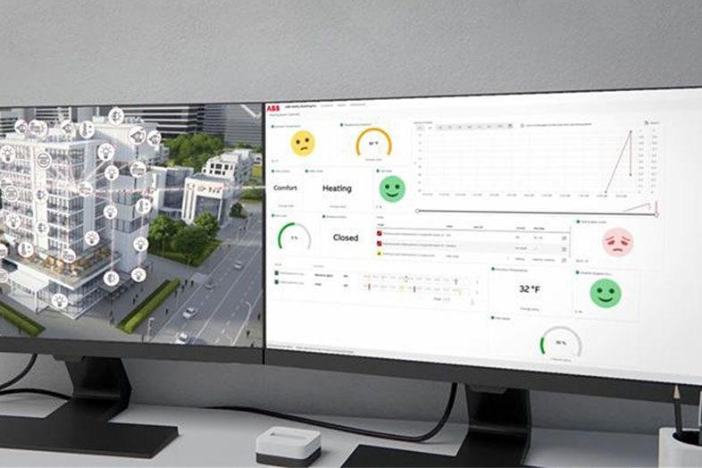 ABB Ability™ BuildingPro samler funktioner i én fælles platform, hvor driftspersonale og installatører får adgang til realtidsdata, alarmer, analyser og styringsværktøjer.