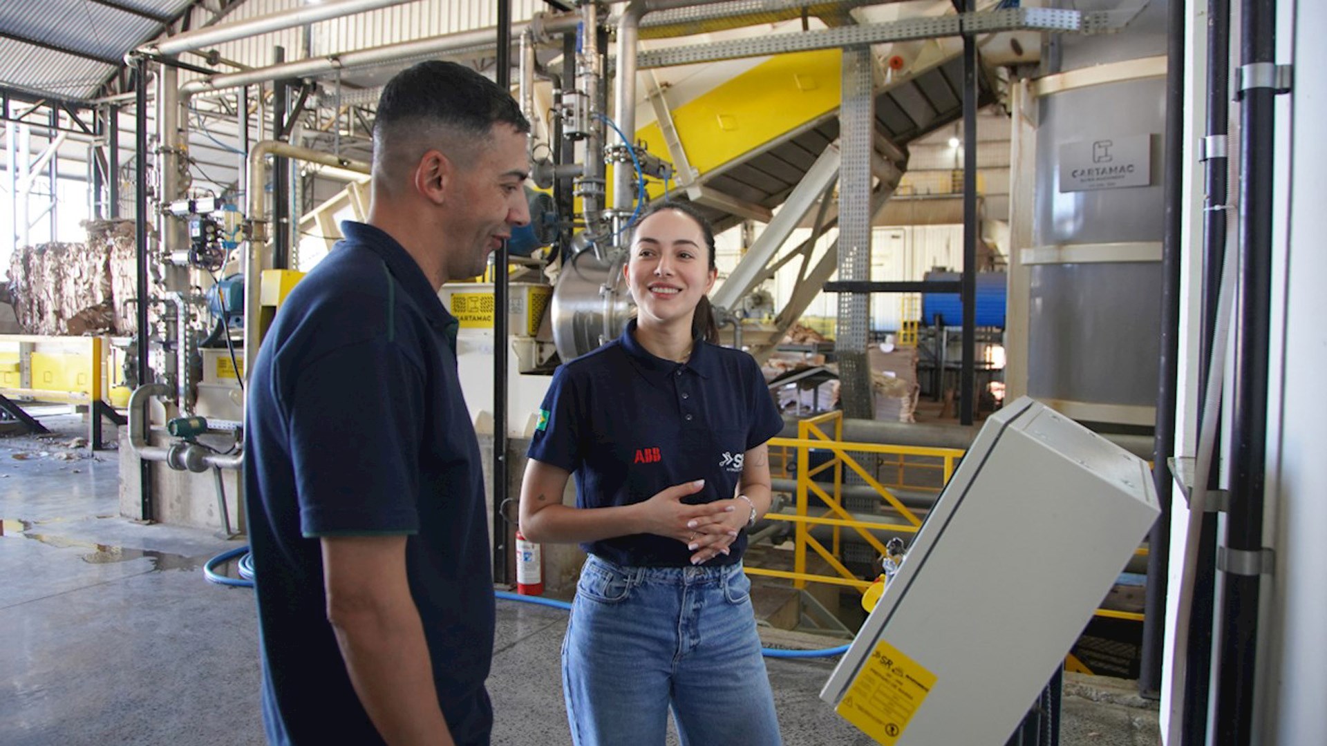 ABB motor control solutions help Brazilian paperboard mill get 35% energy savings on recycled fiber line